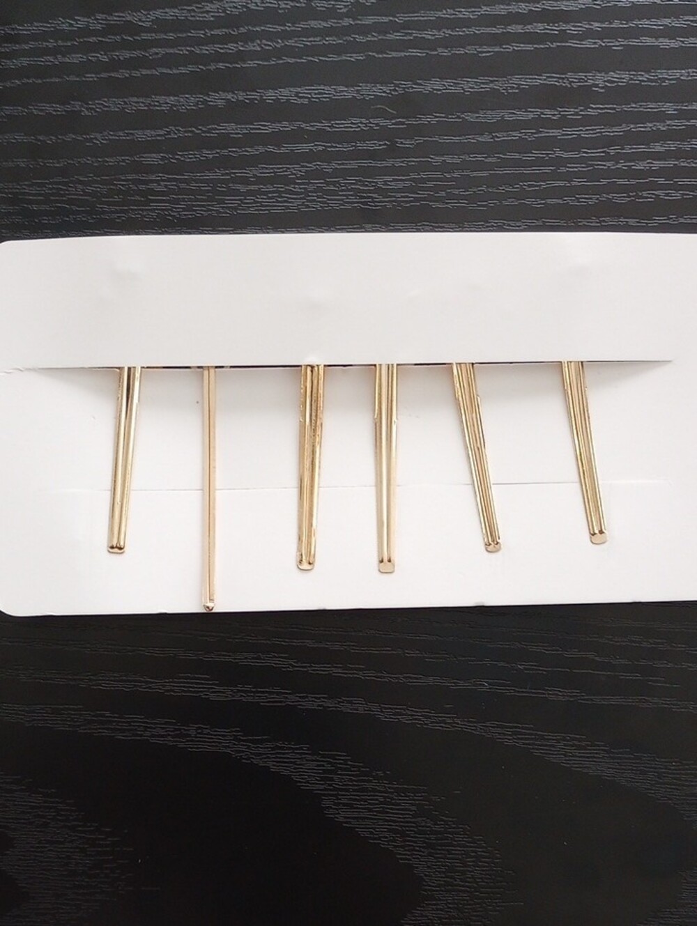 Golden Tan Decorative Women's Hair Clip Set - Picture 3 of 4